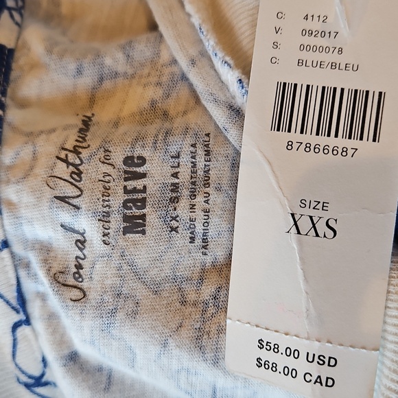 Sonal Nathwani Maeve Anthro Long Sleeve Printed Floral Top NEW - Picture 4 of 6